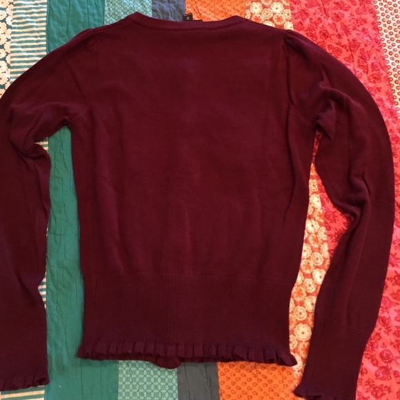 Knitted Dove Cardi sz S EUC embroidery - Picture 4 of 4